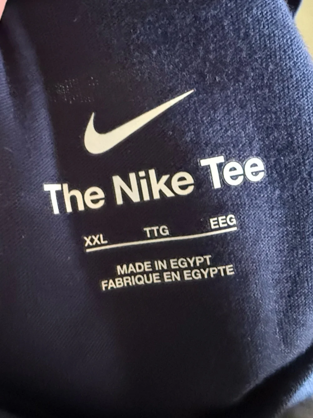 Paris Saint-Germain Photo T-Shirt Size XXL In Navy Soccer World Cup Nike